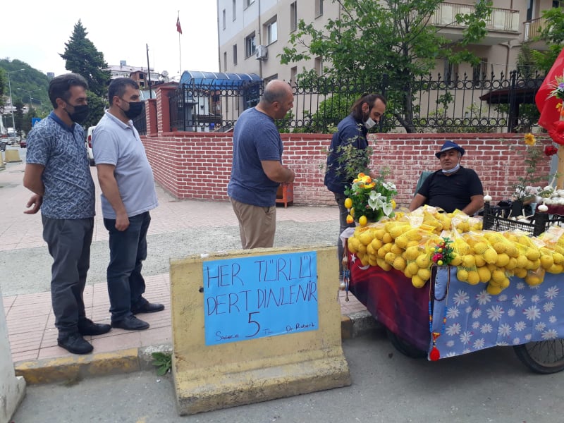 Araklı'da bu Görüntüyü Görenler Şaşırdı