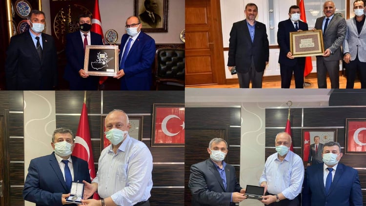 Başkan Çakır Trabzon'da Temaslarda Bulundu