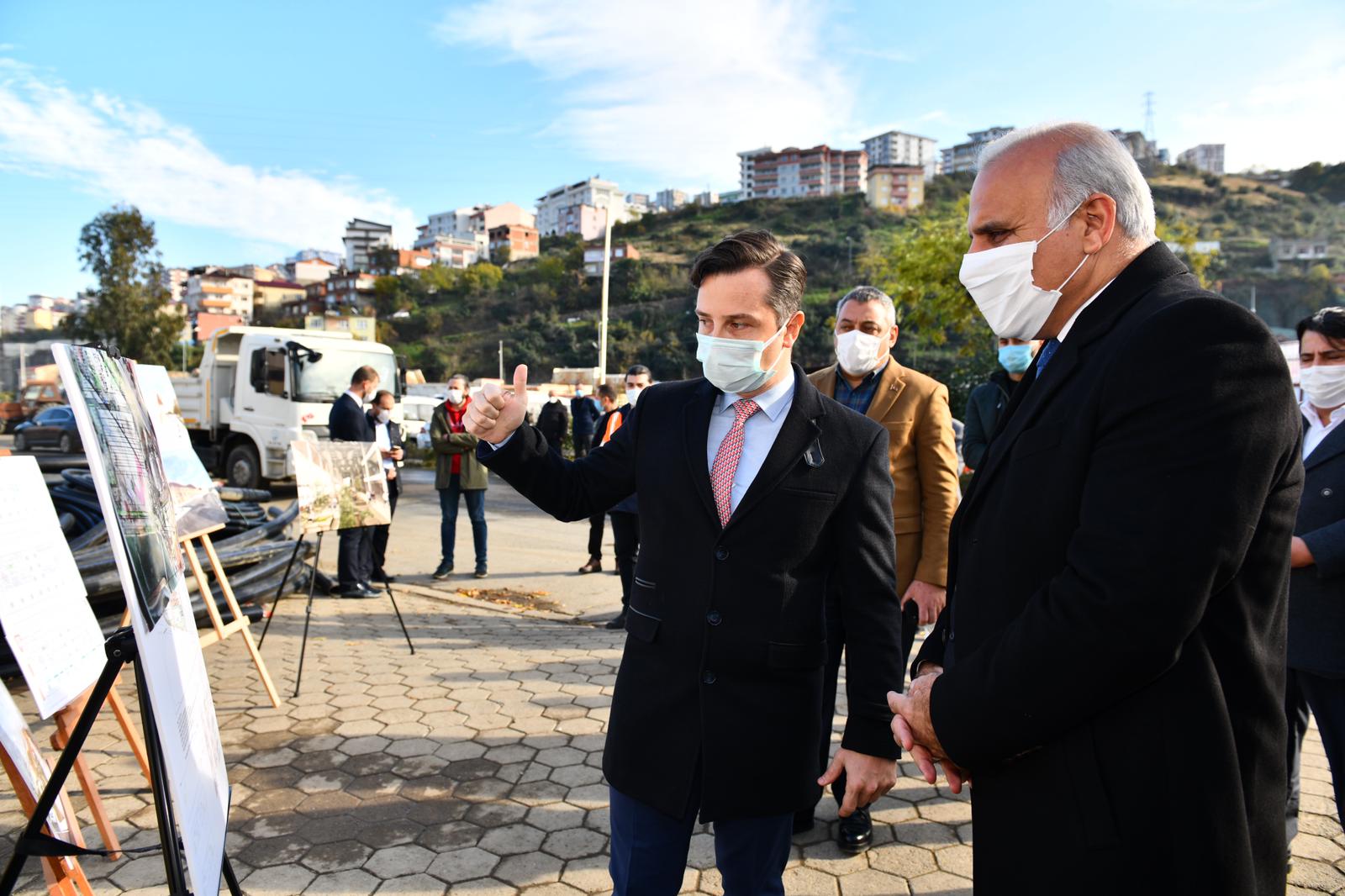 Zorluoğlu Yeni Otogar Alanını İnceledi