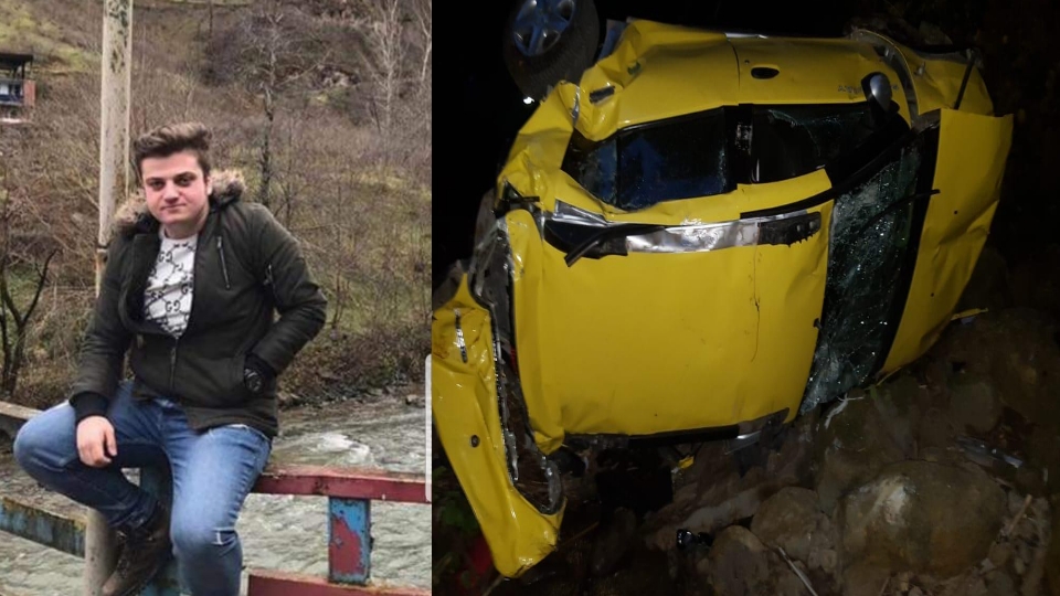 İftar Saatinde Araklı'da Feci Kaza