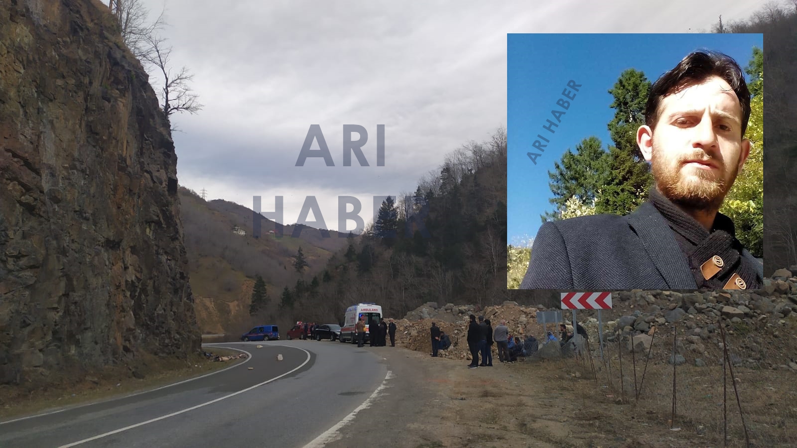 Araklı'da Uçurumdan Yuvarlanan Genç Hayatını Kaybetti