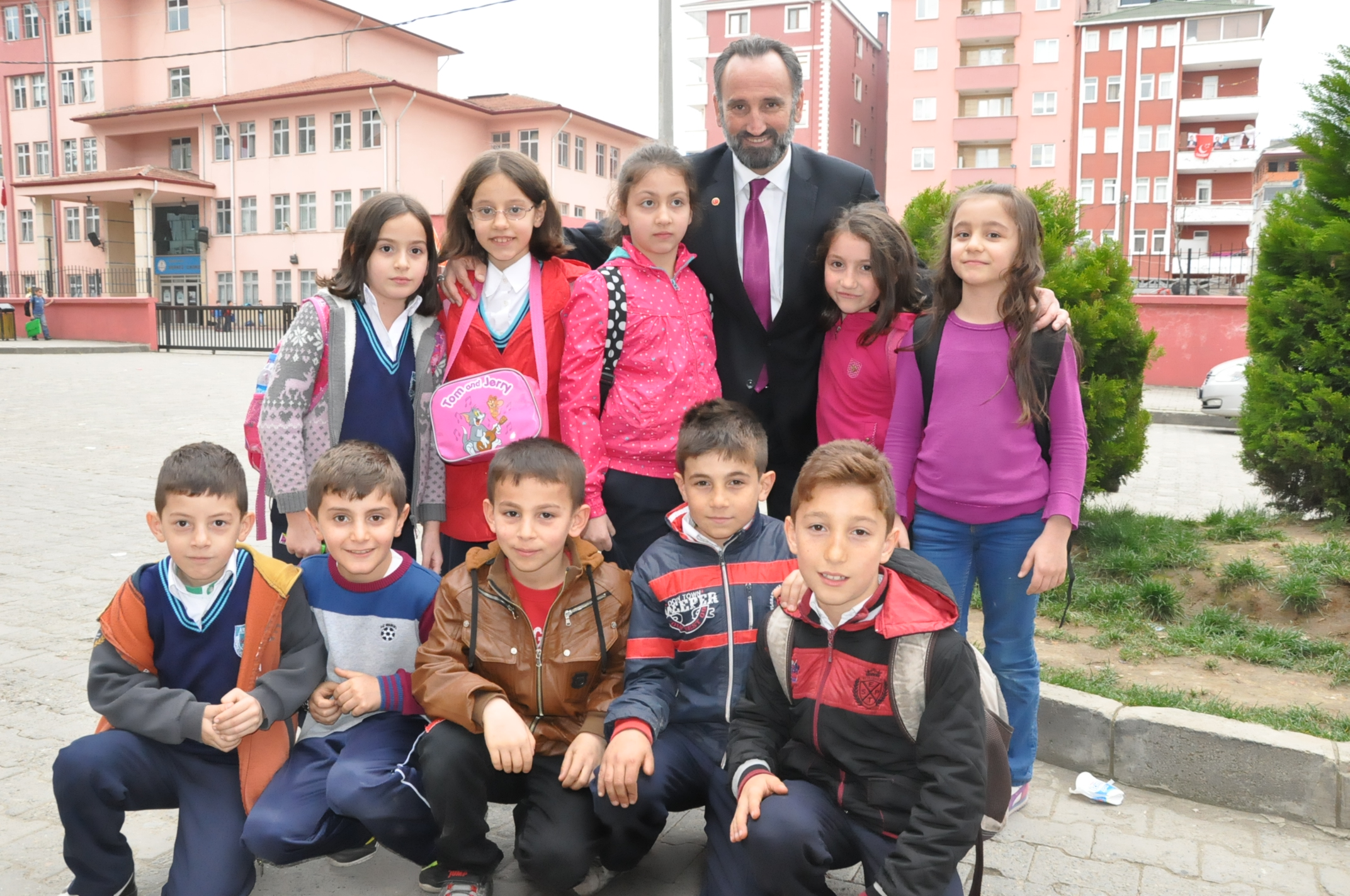 Ümit Başkan Miniklerle