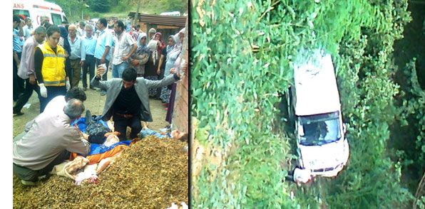 Yıldızlı’da feci kaza: 18 yaralı