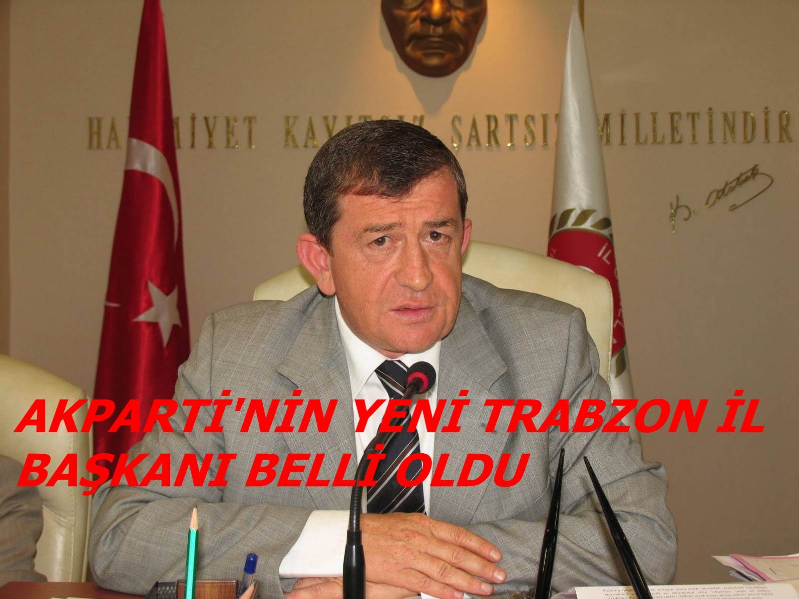 Akparti Trabzon İl Başkanı Belli Oldu