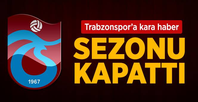 Trabzonspor’da Sol Bamba’sezonu kapattı.