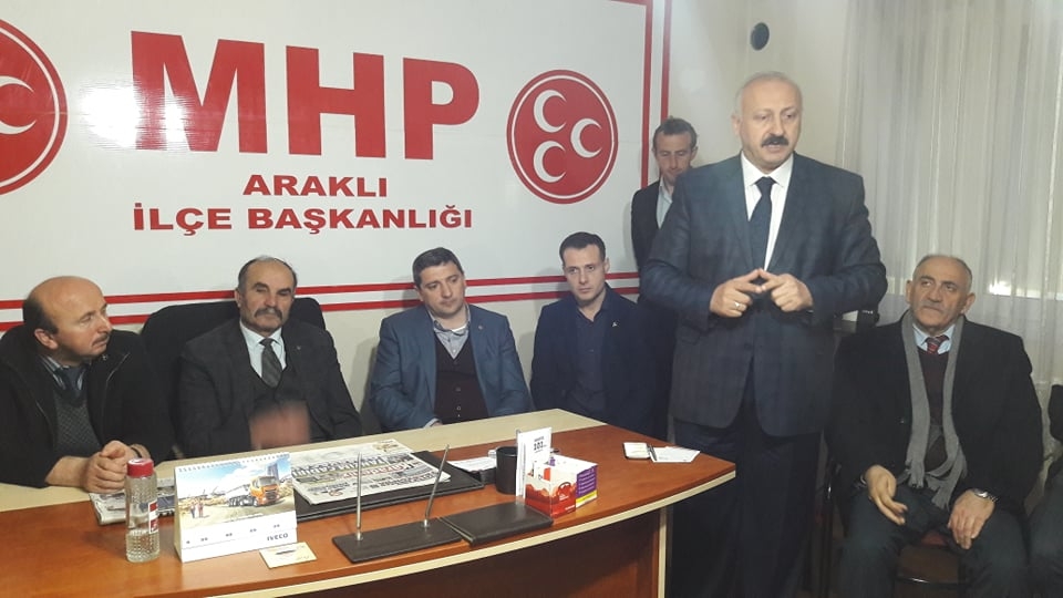 Araklı\'da Ak Parti MHP Tek Yumruk Oldu Video Haber