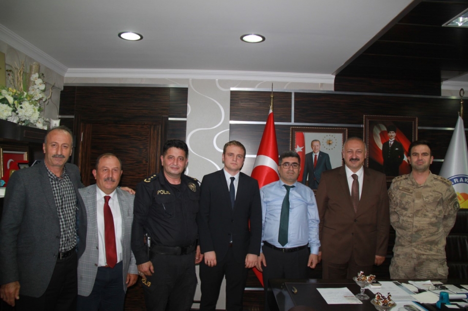 Kaymakam Ömer Övünç Koşansu Araklı\'ya Veda Etti
