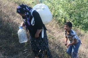 Araklı da Susuz bir KÖY