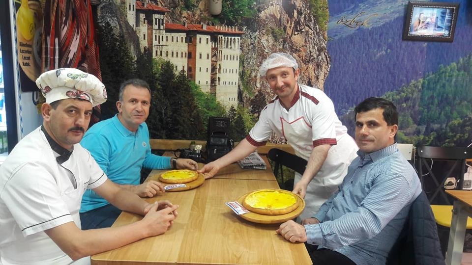 Pidenin Kralı Araklı Özbek Pide\'de Yenir