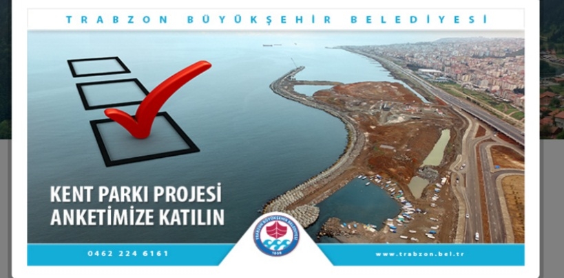 Sahilde nelerin yapılacağına Trabzon halkı karar veriyor
