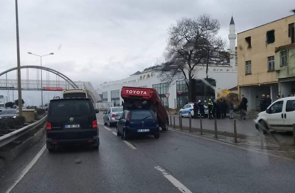 Trabzon Yolunda Korkunç Görüntü
