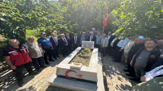 Araklılı Şehidimiz Sinan Hamza Kabri Başında Dualarla Anıldı