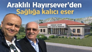 Düzce’de Araklılı Hayırseverden Sağlığa Kalıcı Eser
