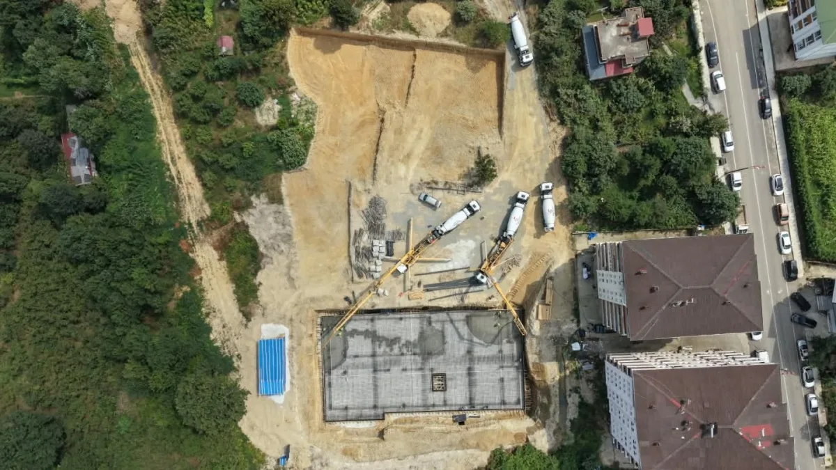 Arsin'de Okul Temeli Atıldı