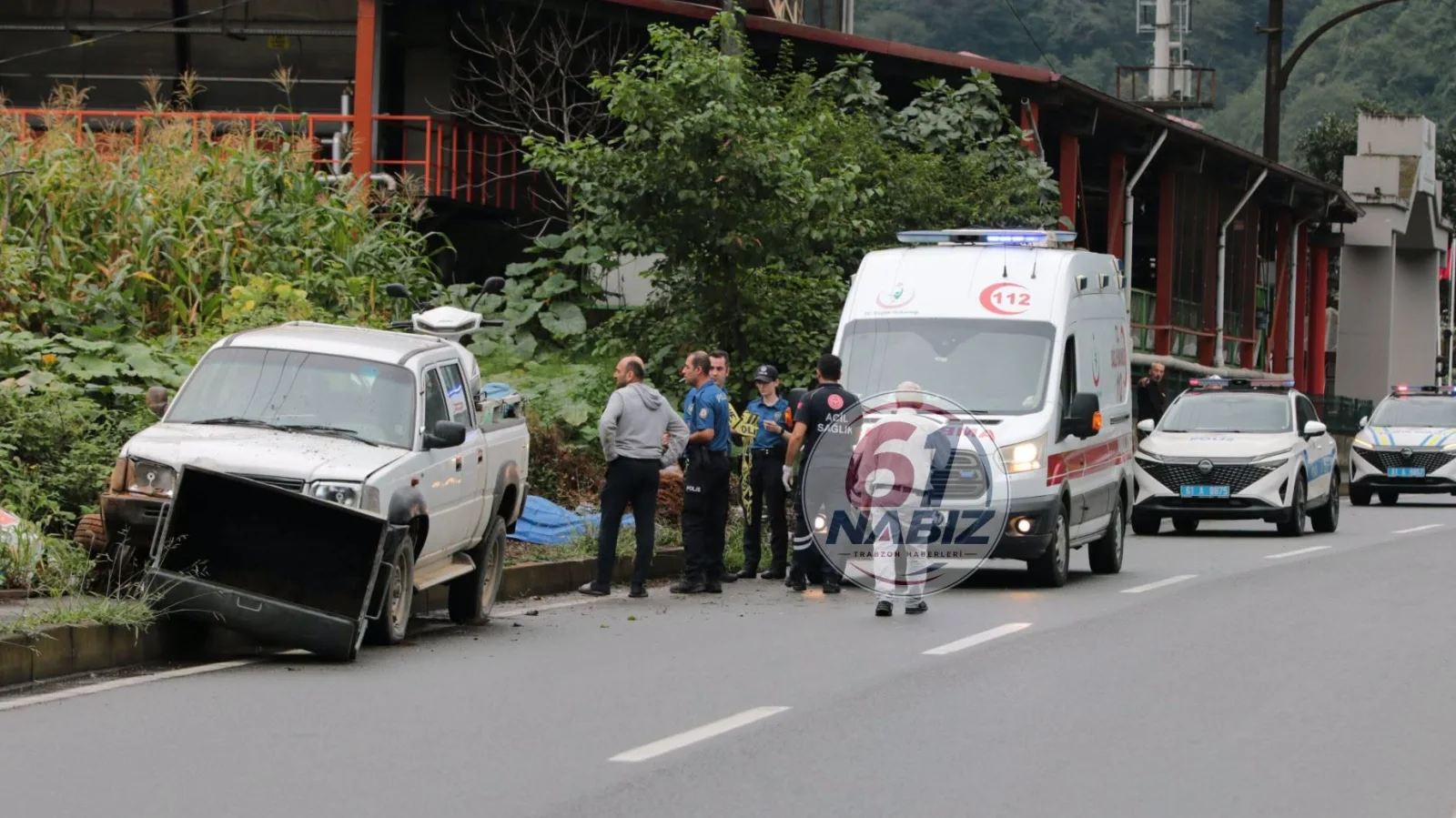 Sürmene'de Trafik Kazası Bir Kişi Hayatını Kaybetti