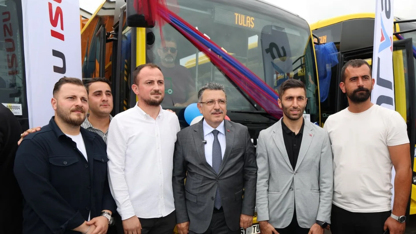 Trabzon Büyükşehir Belediye Filosuna 10 Yeni Araç Katıldı